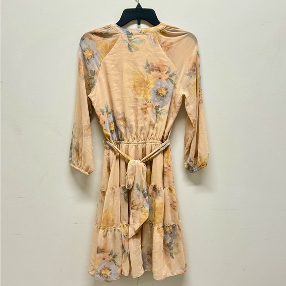 Lauren Ralph Lauren Georgette Ruffle Mini Dress - Picture 3 of 5